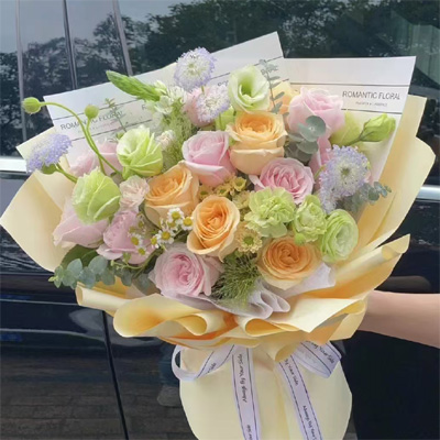 business flowers to city